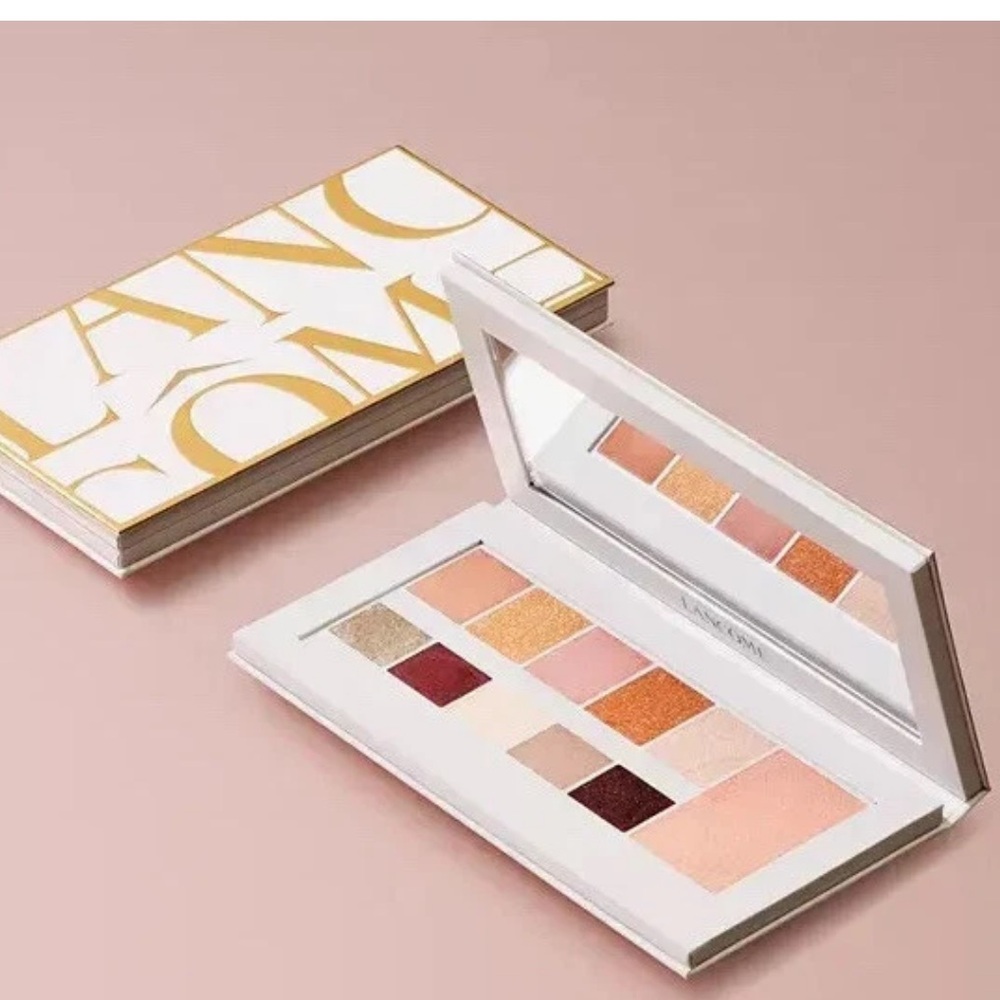 NWT Lancome Eyeshadow Palette - Gold, Red, Pink, etc